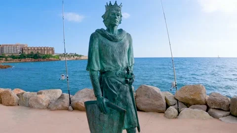 2022 King Jaume I Vela de Salou Tarragona Spain Stock Footage 220160164