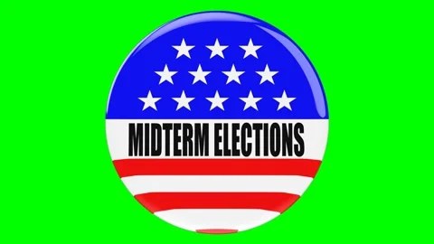 2022 Midterm Elections Vote Icon Stock Footage 218357716