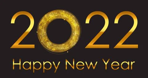 2022 New Year Background. Vector Illustration EPS10 Stock Illustration