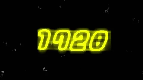 2022 New Year Number Countup in Yellow  with Starry Background Stock Footage 167173949