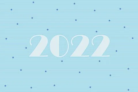 2022 numeric typography on seamless texture Stock Illustration