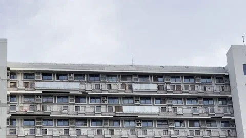 2022 shanghai lockdown empty street isolation 4K Stock Footage 202265831