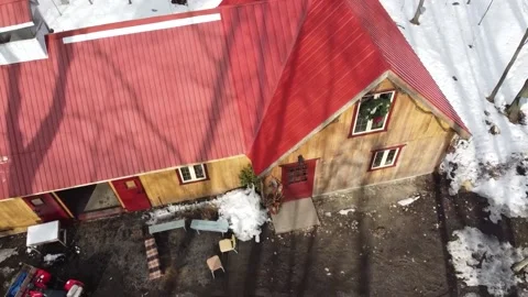2023 03 18   cabane a sucre Stock Footage 236409517