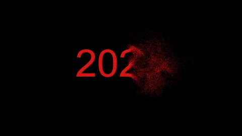 2023. Abstract background. Concept of a holiday, New Year, Christmas. Stock Footage 229686445