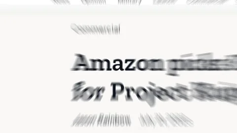 2023: Amazon, Company, Headlines Fast Sequence Stock Footage 246748127