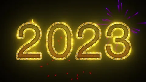2023 Led Fireworks Stock Footage 222741831