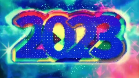 	2023 new year background high definition loopable wallpaper 4k Stock Footage 221662990