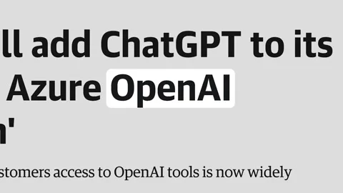2023: OpenAI Headlines Fast Sequence Stock Footage 230249096