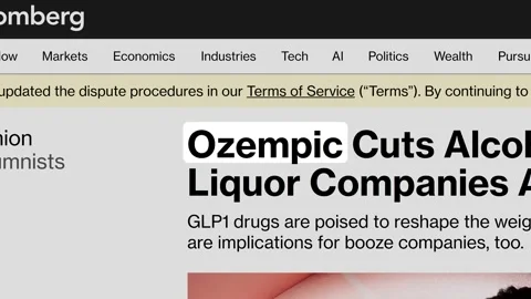 2023: Ozempic Headlines Fast Sequence Stock Footage 249388951