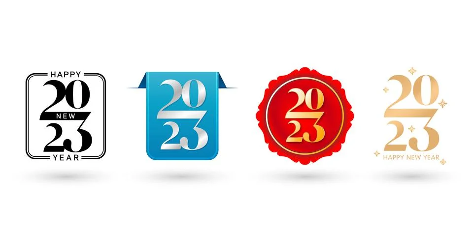 2023 Set Stock Illustration