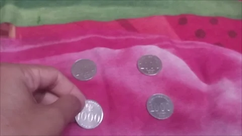 2023 thousand year coin Stock Footage 291471860