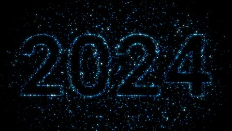 2024 04 Particles Video stock 253885649