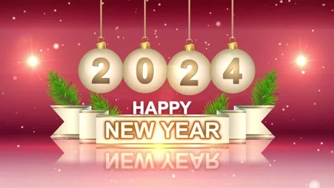 2024 new year Video stock 247969065