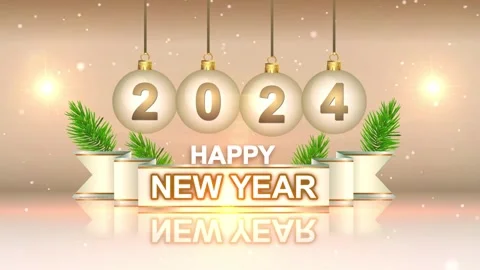2024 new year Video stock 247969067