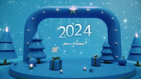2024 new year Video stock 247969098