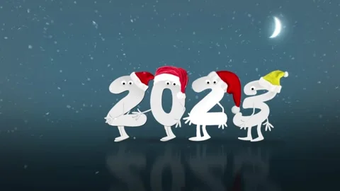 2024 new year Video stock 247969135