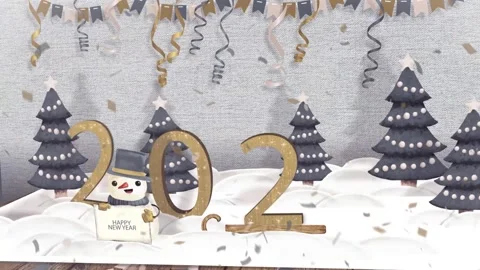 2024 new year Video stock 247969167