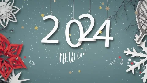 2024 new year Video stock 247969197