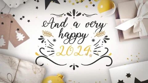 2024 new year Video stock 247969922