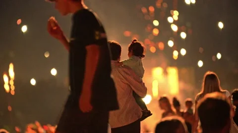 2024 Territory Day event at Mindil Beach, Darwin Stock Footage 287984682