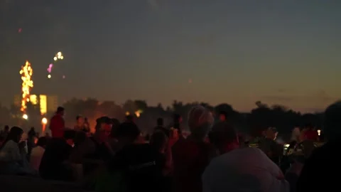 2024 Territory Day event at Mindil Beach, Darwin Stock Footage 287985346