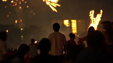 2024 Territory Day event at Mindil Beach, Darwin Stock Footage 287985694