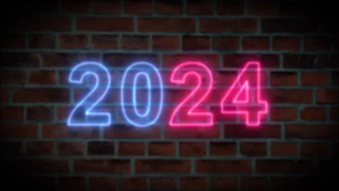 2024 Text Neon Light Pink Blue On Brick Stock Video Pond5   2024 Text Neon Light Pink Footage 241630770 Iconl 