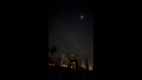 2024 Total Solar Eclipse in Del Malecon, Mexico Stock Footage 276731874