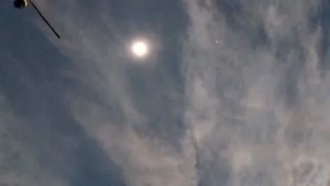 2024 Total Solar Eclipse in Dorchester, USA Stock Footage 276731920