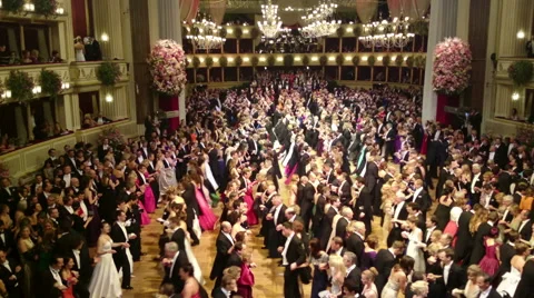 2024 Vienna Opera Ball Stock Footage 46892269