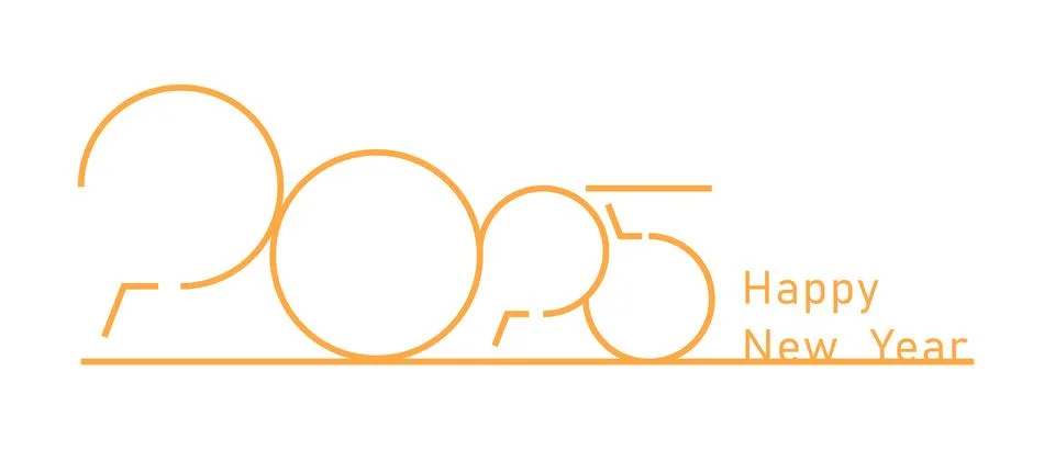 2025 design Stock Illustration