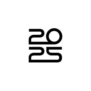 2025 Design Illustration Stock Illustration