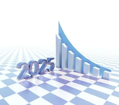 2025 diagram Stock Illustration
