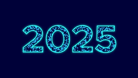 2025 digital technology animation Stock Footage 295315363