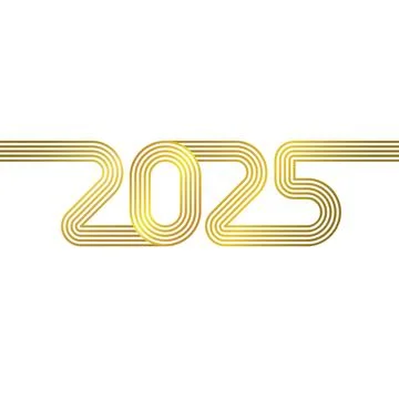 2025 dynamic icon Stock Illustration