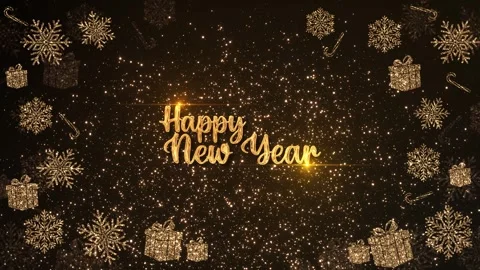 2025 Happy New Year Countdown Background Animation, Countdown 10 Secs Countdown Stock Footage 333905813