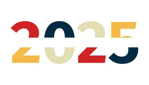 2025 Stock Illustration