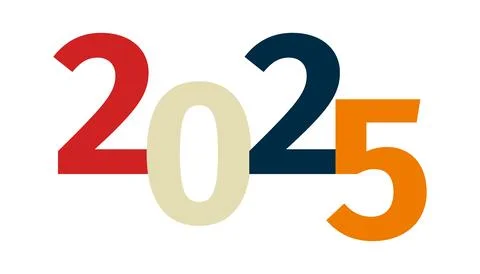 2025 Stock Illustration