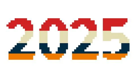 2025 Stock Illustration