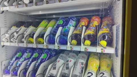 2025 Jan 23. Shanghai, Assorted cold bottled beverages Stock Footage 334926942
