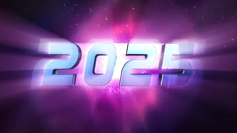 2025 New Year countdown animation. Best for New Year's Eve, friends party, .. Stock Footage 292370590