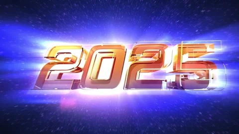 2025 New Year countdown animation. Best for New Year's Eve, friends party, .. Stock Footage 292507655