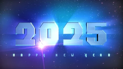2025 New Year countdown animation. Best for New Year's Eve, friends party, .. Stock Footage 292507666