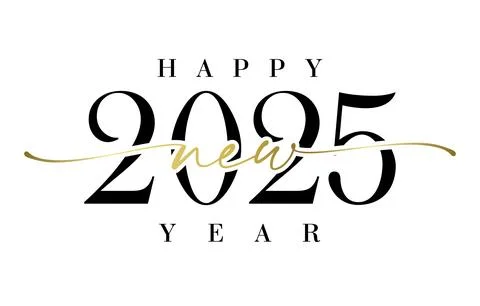 2025 retro design Illustrazione stock