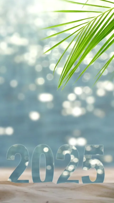 2025 sand beach sunlights 動画素材 282721617