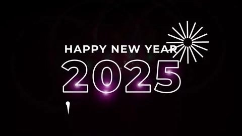 2025 Text animation 4k Video Stock Footage 278914593