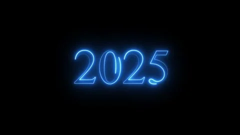 2025 text animation Stock Footage 290090838