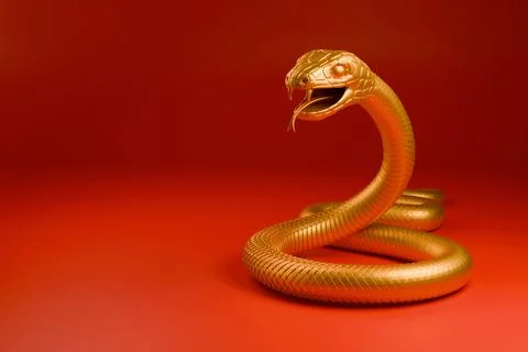2025 Year of the Snake 1 Stock Illustration