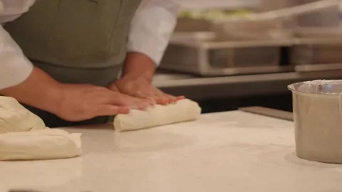 20250521_FX3c31030 Chef Making Hand Pulled Noodles Stock Footage 336315772