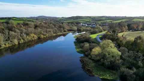 20251109 Downpatrick - Quoile River Stock-Footage 328471819